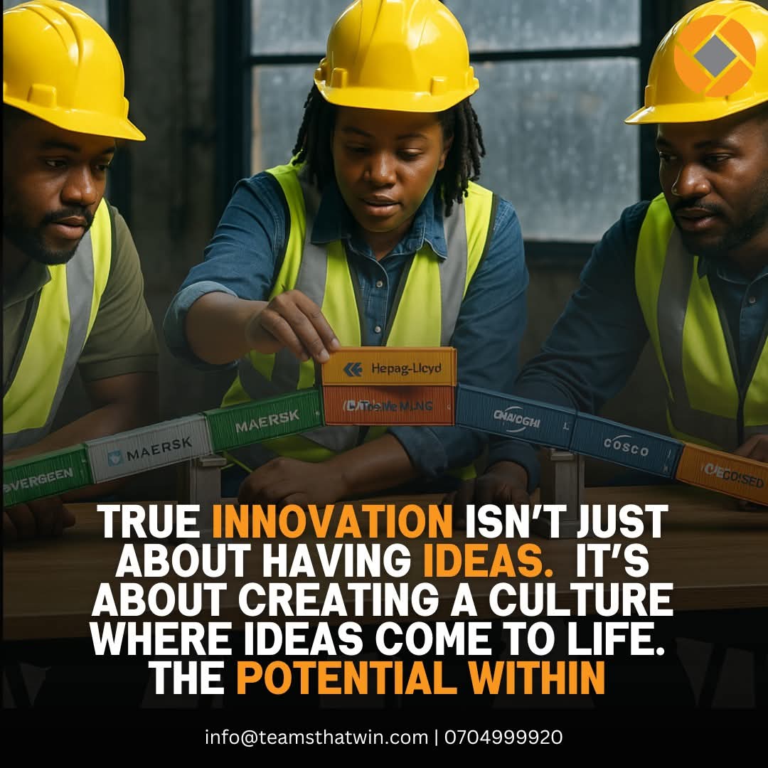 TeamsThatWinLtd's tweet photo. When employees are encouraged to think differently, question the status quo, and experiment without fear of failure, innovation flourishes. https://t.co/6eFAfL3zRm