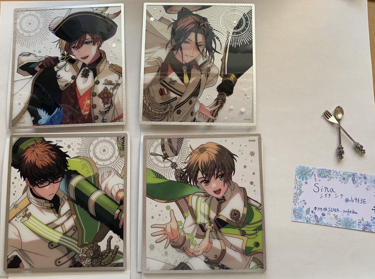 Js9f3E's tweet image. #魔法使いの約束交換
#まほやく交換

【交換】
魔法使いの約束 5.5周年 クリア色紙

求（同種）
画像①⭐️
・アーサー&amp;amp;ファウスト
・因縁
・176㎝組

譲
画像②
・強い絆組
・南の国
画像③、④の過去弾 クリア色紙

郵送交換、神戸周辺手渡し可
検索からもお気軽にどうぞ