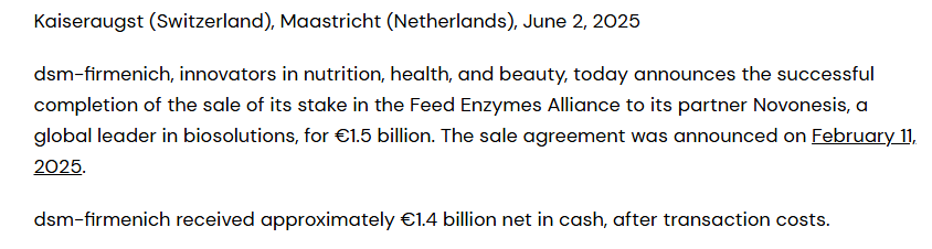 NicoInberg's tweet image. En dat triggert nog eens 500 mln aan SBB. #DSM