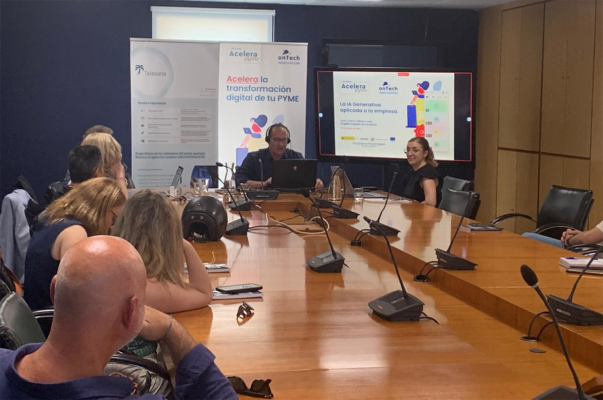 Objetivo cumplido‼️
Desde #AceleraPymeonTech reunimos a #pymes y autónomos en la jornada presencial y online sobre el uso de #IA generativa en los negocios celebrada en <a href="/CGE_Granada/">CGE</a> 
Un paso más para su #TransformaciónDigital 👏👏👏
Lo más destacado 👉 lc.cx/eA9zyb