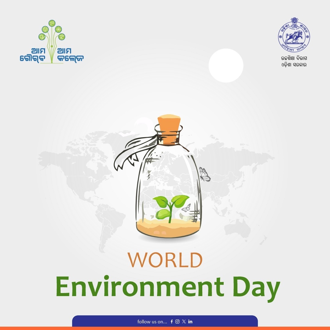 AMA GOURAV AMA COLLEGE (@agacps) on Twitter photo Let's rethink our habits and work together to reduce plastic waste for the benefit of future generations. It's time for тАЬEnding Global Plastic Pollution,тАЭ.
<a href="/CMO_Odisha/">CMO Odisha</a> <a href="/suryabanshibjp/">Suryabanshi Suraj</a> <a href="/DHE_Odisha/">Higher Education Department, Govt. of Odisha ЁЯЗоЁЯЗ│</a>. Let's rethink our habits and work together to reduce plastic waste for the benefit of future generations. It's time for тАЬEnding Global Plastic Pollution,тАЭ.
<a href="/CMO_Odisha/">CMO Odisha</a> <a href="/suryabanshibjp/">Suryabanshi Suraj</a> <a href="/DHE_Odisha/">Higher Education Department, Govt. of Odisha ЁЯЗоЁЯЗ│</a>.