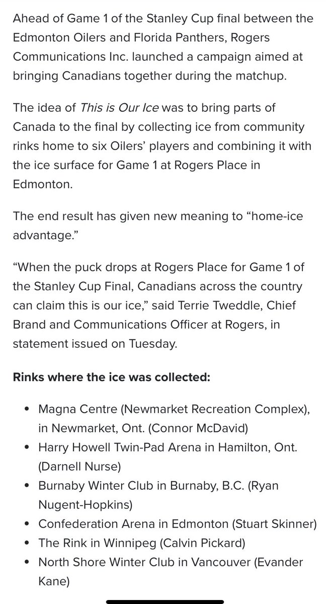 oilers taking home ice literal for the finals why’s that so cute 🥺🥹🫶