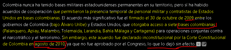 ChriZT 🇪🇨 (@drawchristian) on Twitter photo <a href="/runariasokuu/">Flash News 🇪🇨⚡️</a> CORREISTA MENTIROSA EL ACUERDO FIRMADO POR COLOMBIA EN EL TIEMPO DE URIBE FUE DESESTIMADO EN EL 2010
-NO MÁS INFORMACIÓN MANIPULADA-
COLOMBIA NO TUVO BASES GRINGAS.
ERAN 7 BASES COLOMBIANAS QUE CEDÍAN A ESTADOS UNIDOS POR UN PERIODO PERO FUE DECLARADO INCONSTITUCIONAL <a href="/runariasokuu/">Flash News 🇪🇨⚡️</a> CORREISTA MENTIROSA EL ACUERDO FIRMADO POR COLOMBIA EN EL TIEMPO DE URIBE FUE DESESTIMADO EN EL 2010
-NO MÁS INFORMACIÓN MANIPULADA-
COLOMBIA NO TUVO BASES GRINGAS.
ERAN 7 BASES COLOMBIANAS QUE CEDÍAN A ESTADOS UNIDOS POR UN PERIODO PERO FUE DECLARADO INCONSTITUCIONAL
