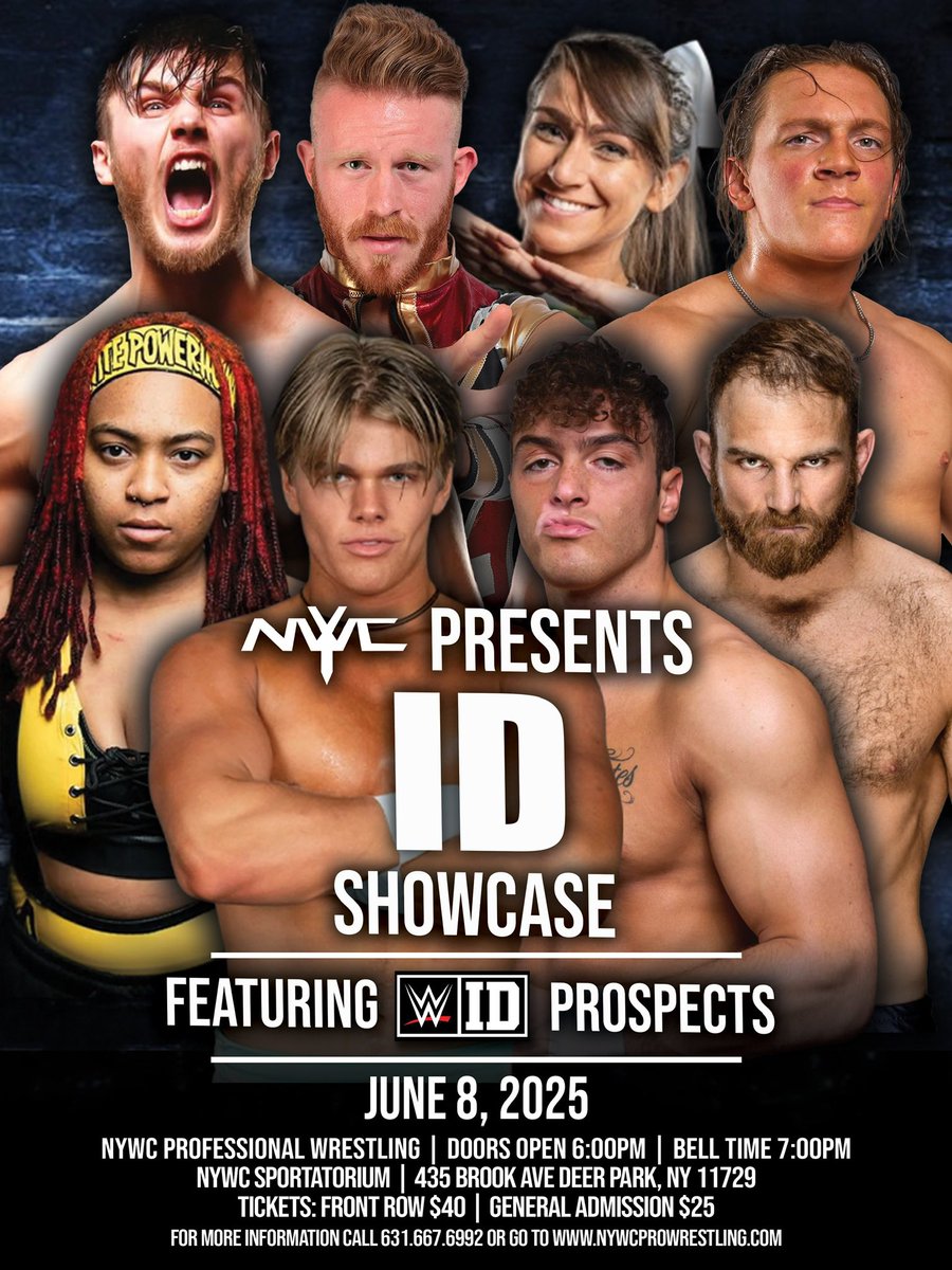 BookItGabe's tweet image. A reminder that all WWE ID talent are available to be booked for any indie show with no restrictions or limitations.

Contact talent individually to book them. You only need to communicate with the talent.