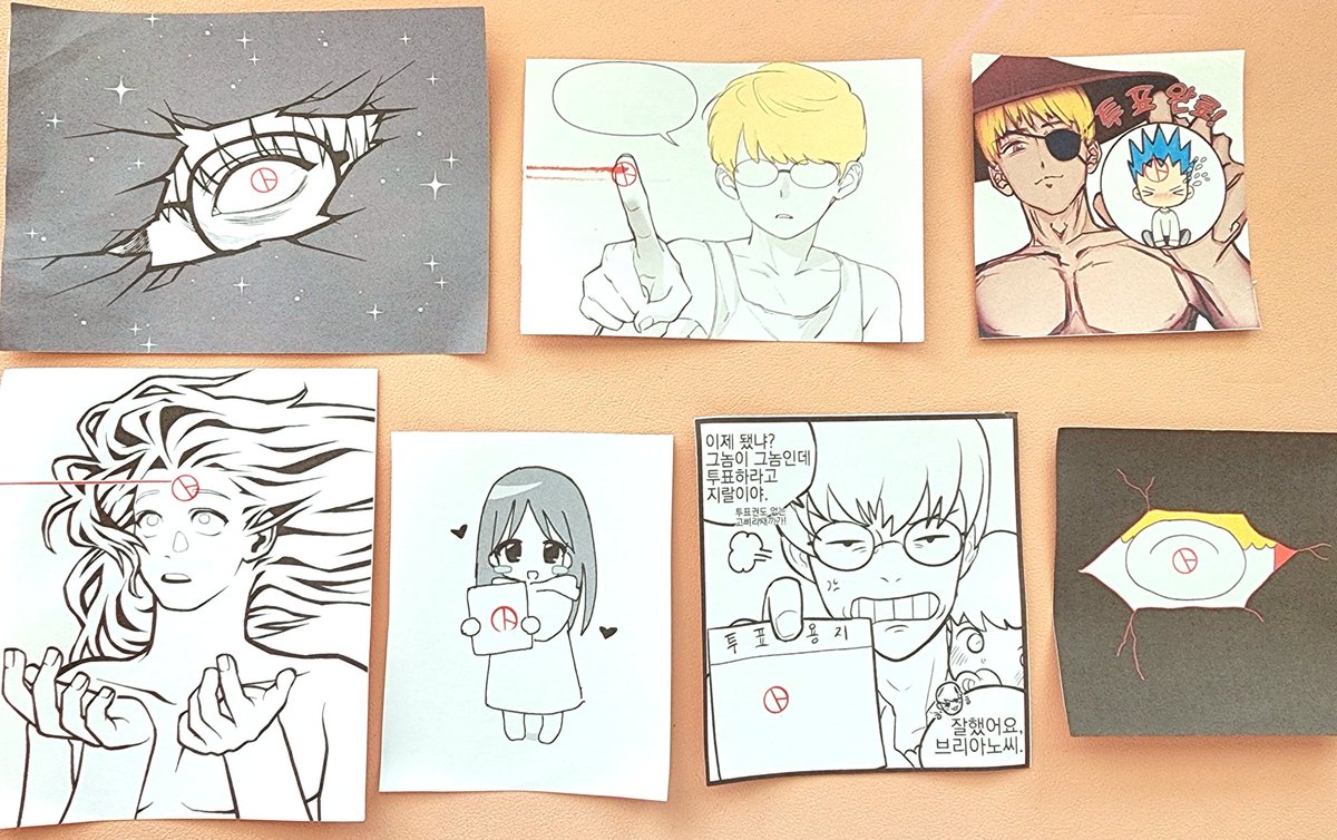 찾아보니 그려주신 분들 계셔서 기쁘게 사용했어요 감사합니다!! //
어젠 넘 바빴어서 이제야 올리는그리고 이제야 생존신고를 하는....🧎