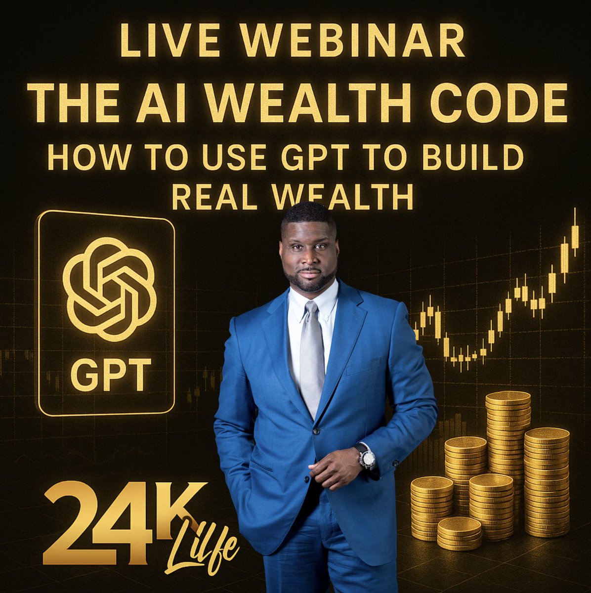 If ChatGPT Had a Financial Advisor, This Would Be It… 
FREE but Limited to the first 125 Register Now
derickgant.com/ai-webinar/