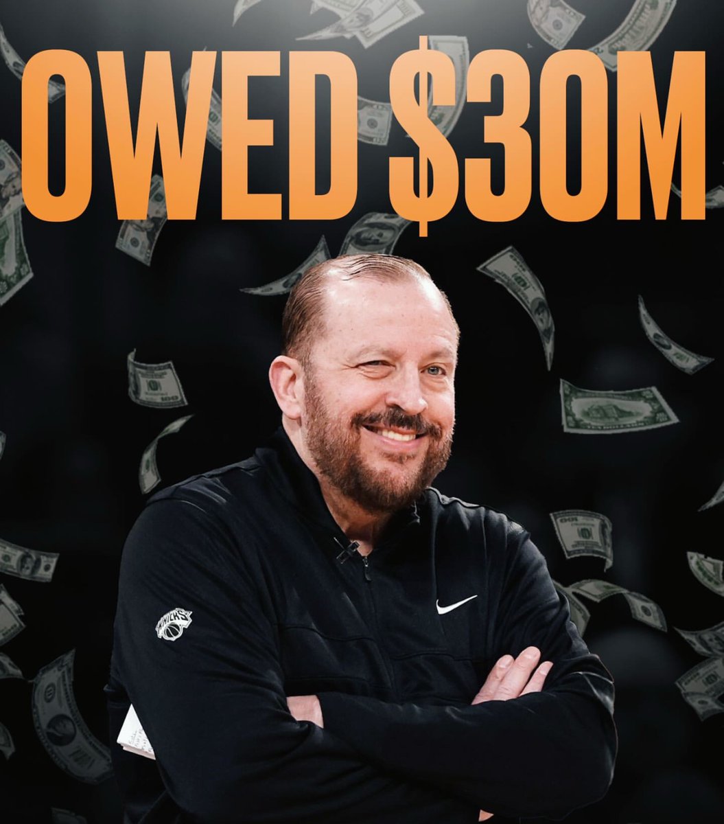 Swish Access (@swishaccess) on Twitter photo The Knicks still owe Tom Thibodeau upwards of $30 MILLION on his extension 🤯 He won’t have a role in the NY front office. 
(Via Ian Begley) #NBA #basketball The Knicks still owe Tom Thibodeau upwards of $30 MILLION on his extension 🤯 He won’t have a role in the NY front office. 
(Via Ian Begley) #NBA #basketball