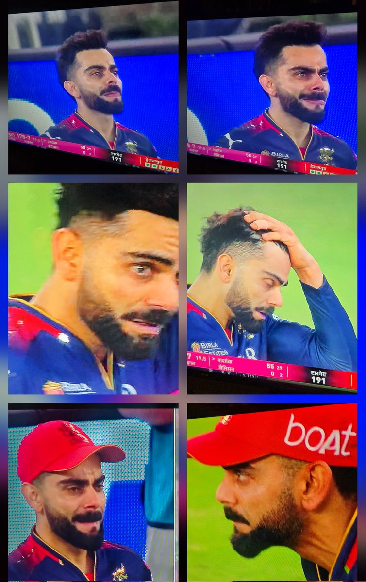 iyash0007's tweet photo. The man ...the emotion ❤️🇮🇳
#RCB #ViratKohli 
#RCBvsPBKS https://t.co/UKGTUDi4Ni