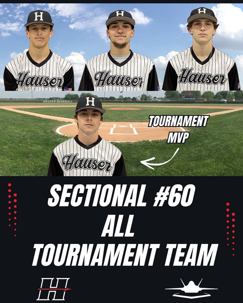 Congratulations to Simeon Wasil, Stryker Gill, Kameron Blair and RJ Foster for being named to the Sectional 60 All Tournament Team. Congrats to Simeon on being name Tourney MVP.