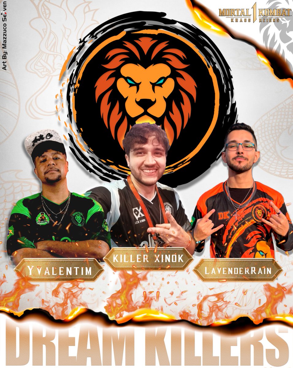 APRESENTO-LHES A SANTÍSSIMA TRINDADE  DA EQUIPE <a href="/DreamKillersMK/">Dream Killers</a>
💪🏻🦁🔥🎮🐉🇧🇷
<a href="/Lavender_rain_0/">DK | LavenderRain</a> <a href="/KillerXinok/">DK | KillerXinok</a> 
<a href="/yValentim__/">DK | yValentim</a>