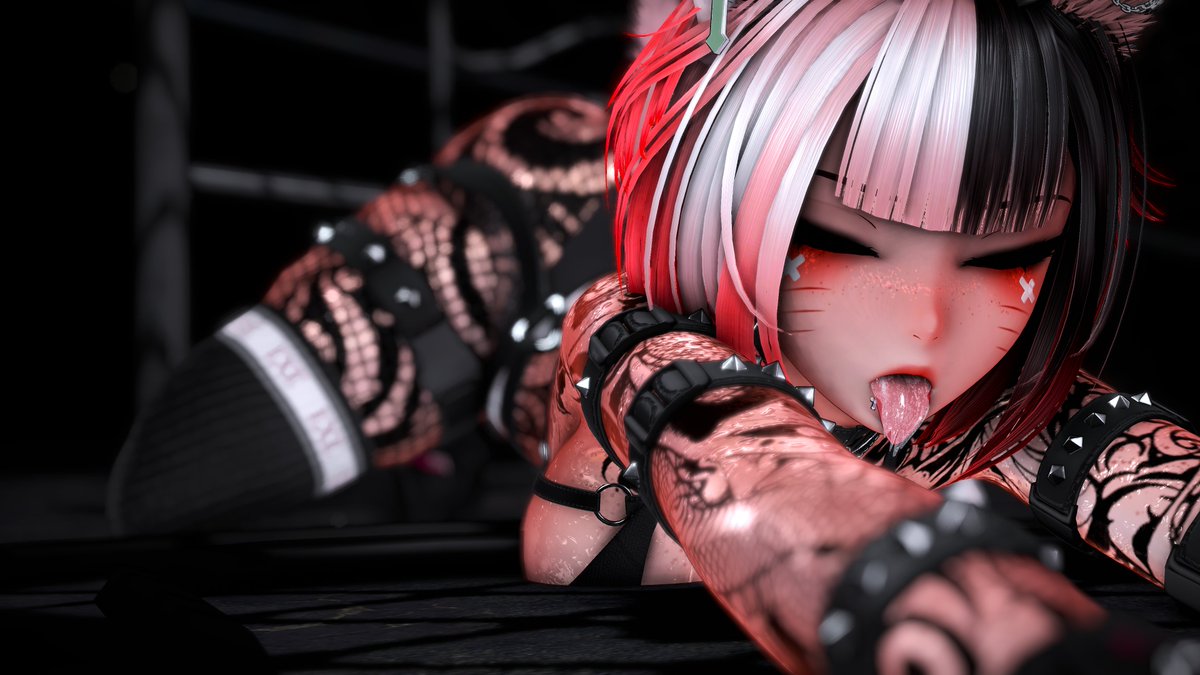 Kitty needed to stretch~

#VRChat