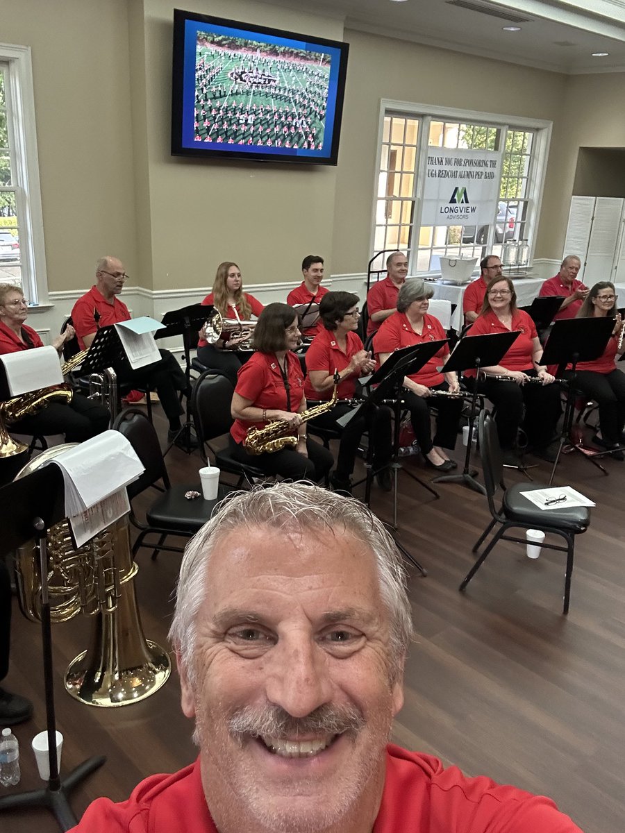 What a privilege to conduct the <a href="/RedcoatAlumni/">UGA Redcoat Band Alumni</a> Pep Band as the LaGrange Bulldog Club honored their native son, Tom Jackson, for 50 years as the legendary voice of the <a href="/UGARedcoatBand/">UGA Redcoat Band</a>. We had Redcoats spanning from 1965-2025.  #once #always #forever #keepyourseatseveryone