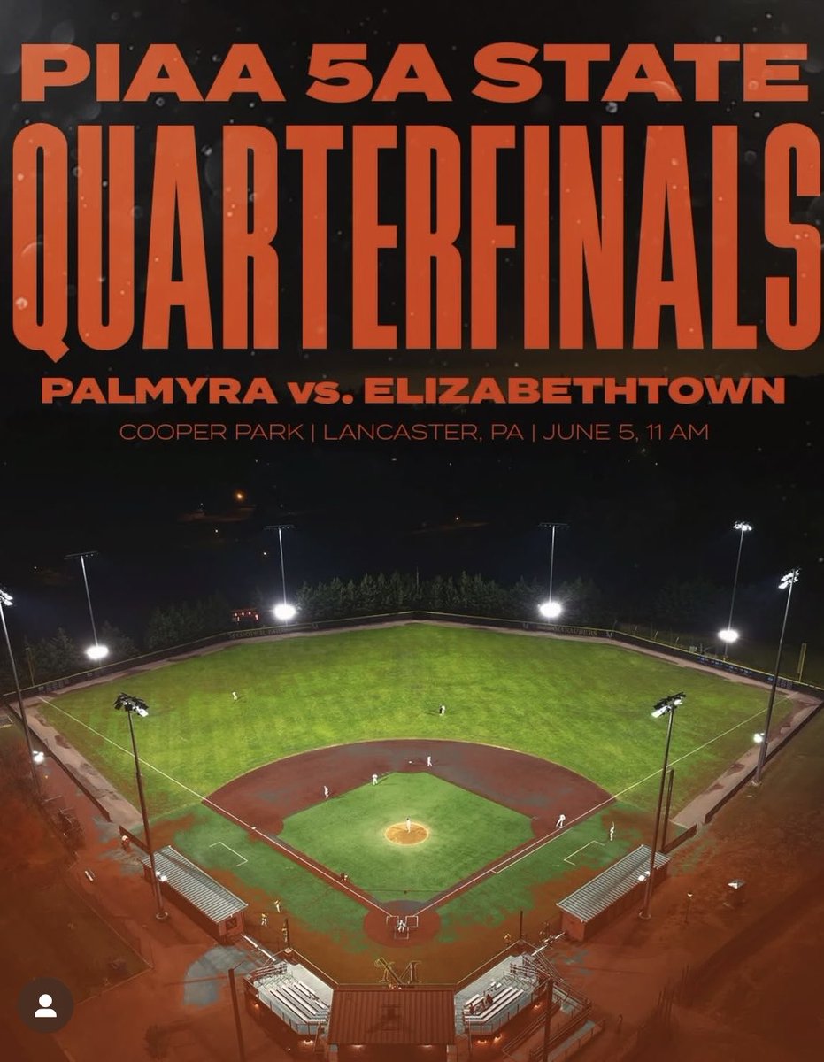 Palmyra HS Baseball (@palmyrabasebal1) on Twitter photo 