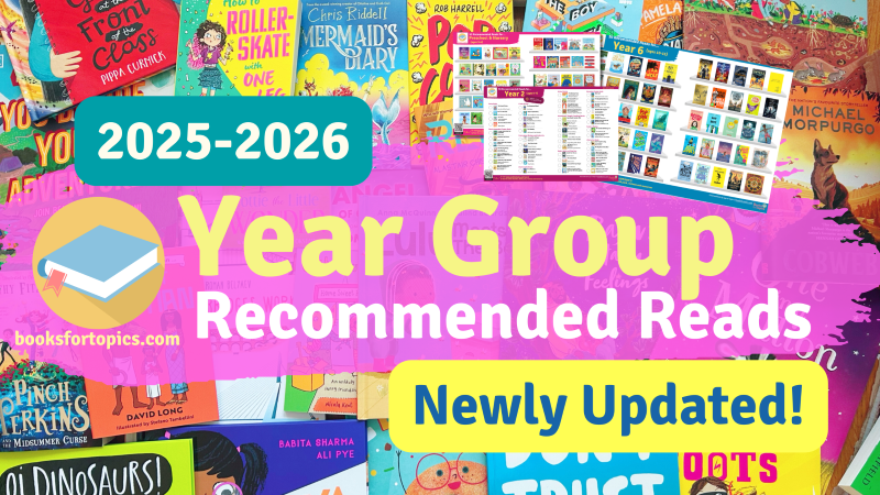 Announcing <a href="/BooksforTopics/">BooksForTopics</a> newly updated Year Group Recommended Reads for 2025! 🎉

These Year Group lists feature 50 must-read books per year group, from preschool to Year 6 and are ideal for promoting reading for pleasure in your school 📚

Learn more: peters.co.uk/books-for-topi…