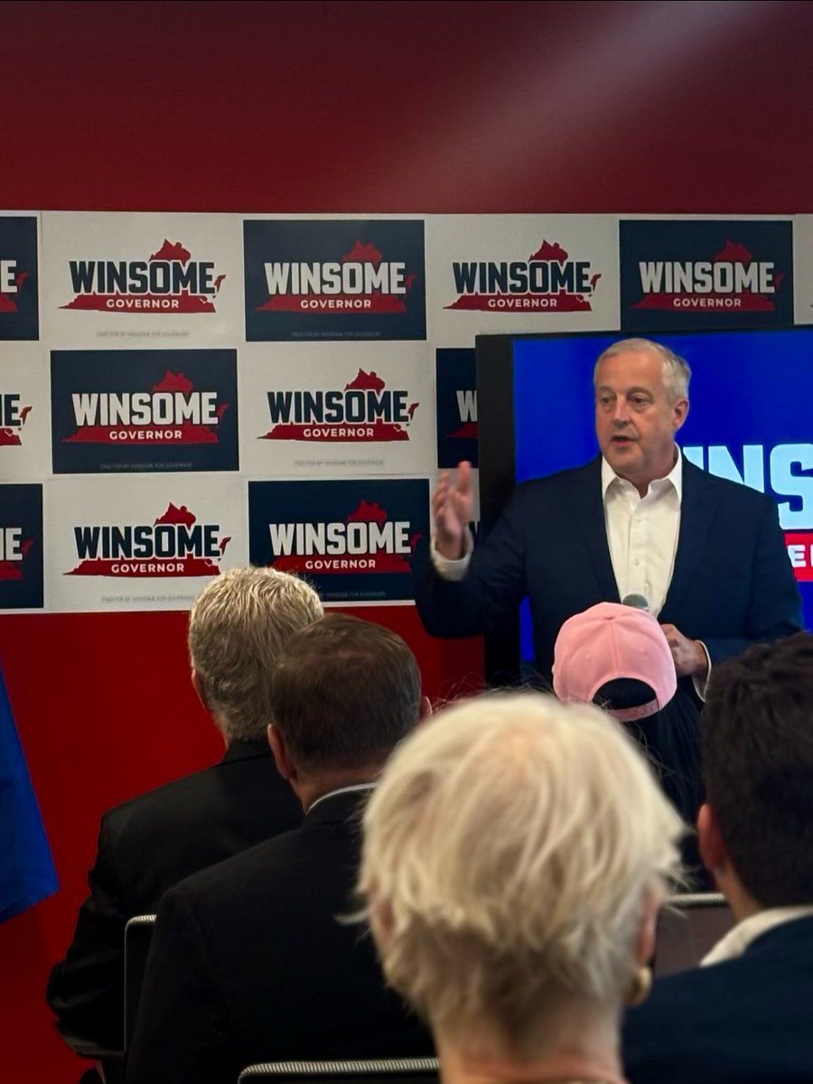 Great to be here in Northern Virginia with <a href="/winwithwinsome/">Winsome Earle-Sears</a> tonight to discuss the importance of keeping Virginia Red and protecting our elections.

The RNC is committed to safe and secure elections here in Virginia and across the country.