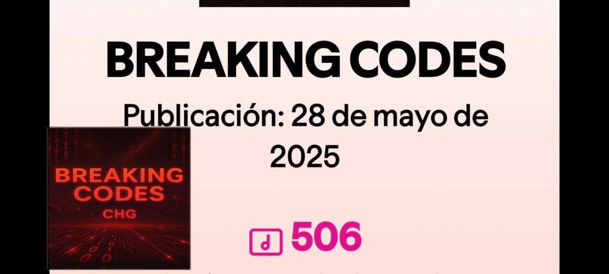 xungui12CHG's tweet image. 🔓 The code is cracked! My debut album *BREAKING CODES* is live – a fusion of bass, synths, and unstoppable energy. 🎛️🔥 #EDMAlbum #ElectronicMusic #BreakingCodes #NewMusicAlert #DJLife
open.spotify.com/album/117TIbqr…