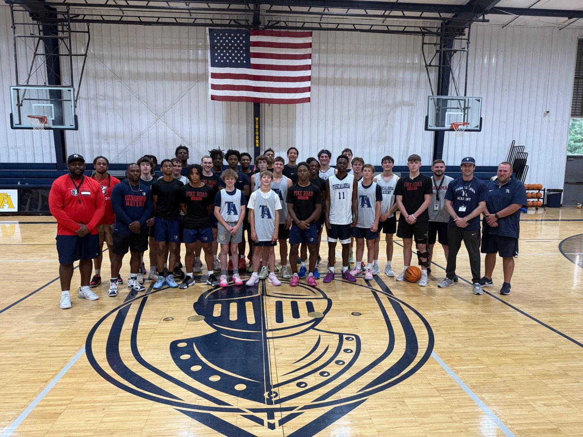 Tuscaloosa Academy Athletics (@ta_athletics) on Twitter photo Thank you <a href="/PikeRoadBB/">Pike Road Patriots Basketball</a> for making the trip to Tuscaloosa today. Great day to get better! Keep working hard. Good luck this season.π
#TuscaloosaAcademy | #PikeRoad Thank you <a href="/PikeRoadBB/">Pike Road Patriots Basketball</a> for making the trip to Tuscaloosa today. Great day to get better! Keep working hard. Good luck this season.π
#TuscaloosaAcademy | #PikeRoad
