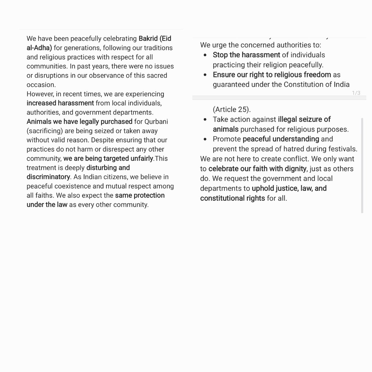 In the History of United Andhra Pradesh and Telangana it's the first time we are facing such probelms in Telangana.
<a href="/TelanganaCMO/">Telangana CMO</a> <a href="/TelanganaDGP/">DGP TELANGANA POLICE</a> <a href="/revanth_anumula/">Revanth Reddy</a> <a href="/asadowaisi/">Asaduddin Owaisi</a> <a href="/ShayarImran/">Imran Pratapgarhi</a> <a href="/IqraMunawwar_/">Iqra Hasan</a> @Rehan_rasheed_ <a href="/KTRBRS/">KTR</a> <a href="/KTRoffice/">Office of KTR</a> <a href="/BRSHarish/">Harish Rao Thanneeru</a> <a href="/JunaidADB/">Junaid Ahmed Adilabad</a>