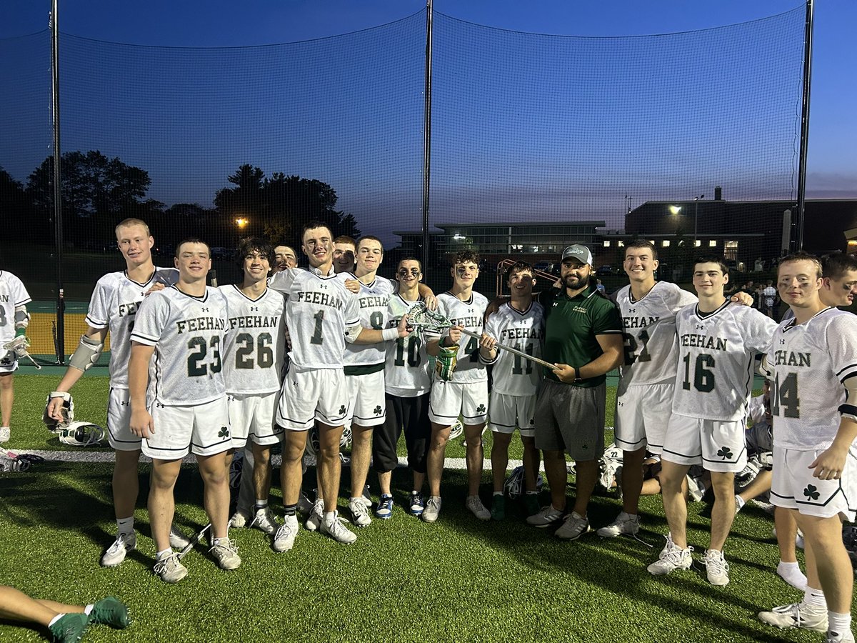 The boys welcomed Xaverian back to McGrath tonight and came away with a huge round of 16 victory, beating the Hawks 9-1! Lotta heroes in the game tonight, including Keegan Masso, but the defense was amazing and gets the <a href="/AJsArmy10/">AJ's Army</a> stick for holding them to one goal!