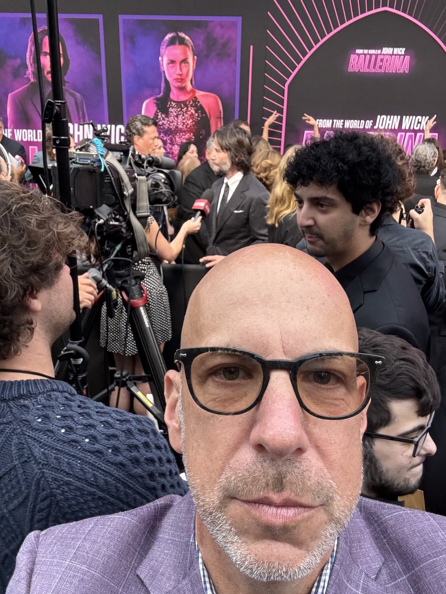 amiller's tweet image. Hey it’s me and keanu and @Class! Haha. Thx for the red carpet invite for @fullsquadgaming for the premiere of @ballerinamovie