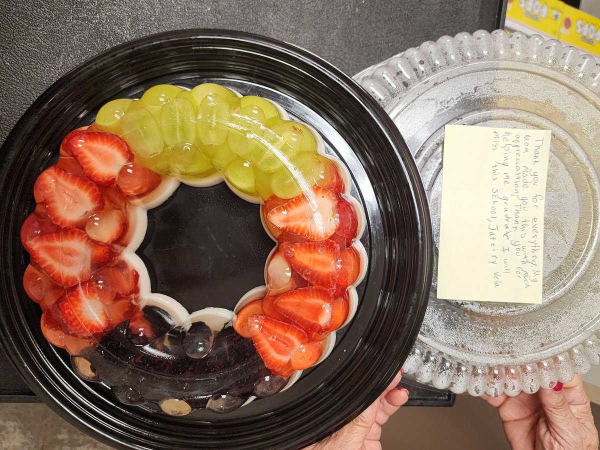 Josh Tovar (@mpa_gojaguars) on Twitter photo #MPAJAGS
is very fortunate to support such a group of caring Jags. What is better, the tasty fruit pudding or the beautiful words on the note? The Note! #GOALSETTER <a href="/PrincipalKafele/">Principal Kafele</a> <a href="/KatieKinder1/">Katie Kinder from OKC</a> <a href="/JorgeDoesPBL/">Dr. Jorge Valenzuela</a> <a href="/ShekaHouston/">Sheka Houston (Create and Educate)</a> <a href="/2Principals/">2Principals</a> <a href="/burgessdave/">Dave Burgess</a> <a href="/casas_jimmy/">Jimmy Casas</a> <a href="/DarrinMPeppard/">Darrin M Peppard Ed.D. #RoadToAwesome</a> #MPAJAGS
is very fortunate to support such a group of caring Jags. What is better, the tasty fruit pudding or the beautiful words on the note? The Note! #GOALSETTER <a href="/PrincipalKafele/">Principal Kafele</a> <a href="/KatieKinder1/">Katie Kinder from OKC</a> <a href="/JorgeDoesPBL/">Dr. Jorge Valenzuela</a> <a href="/ShekaHouston/">Sheka Houston (Create and Educate)</a> <a href="/2Principals/">2Principals</a> <a href="/burgessdave/">Dave Burgess</a> <a href="/casas_jimmy/">Jimmy Casas</a> <a href="/DarrinMPeppard/">Darrin M Peppard Ed.D. #RoadToAwesome</a>
