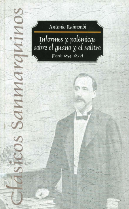 Compartimos el texto de Antonio Raimondi, "Informes y polémicas sobre el guano y el salitre. Perú: 1854-1877".

Se puede leer en: biblioteca-repositorio.clacso.edu.ar/libreria_cm_ar…