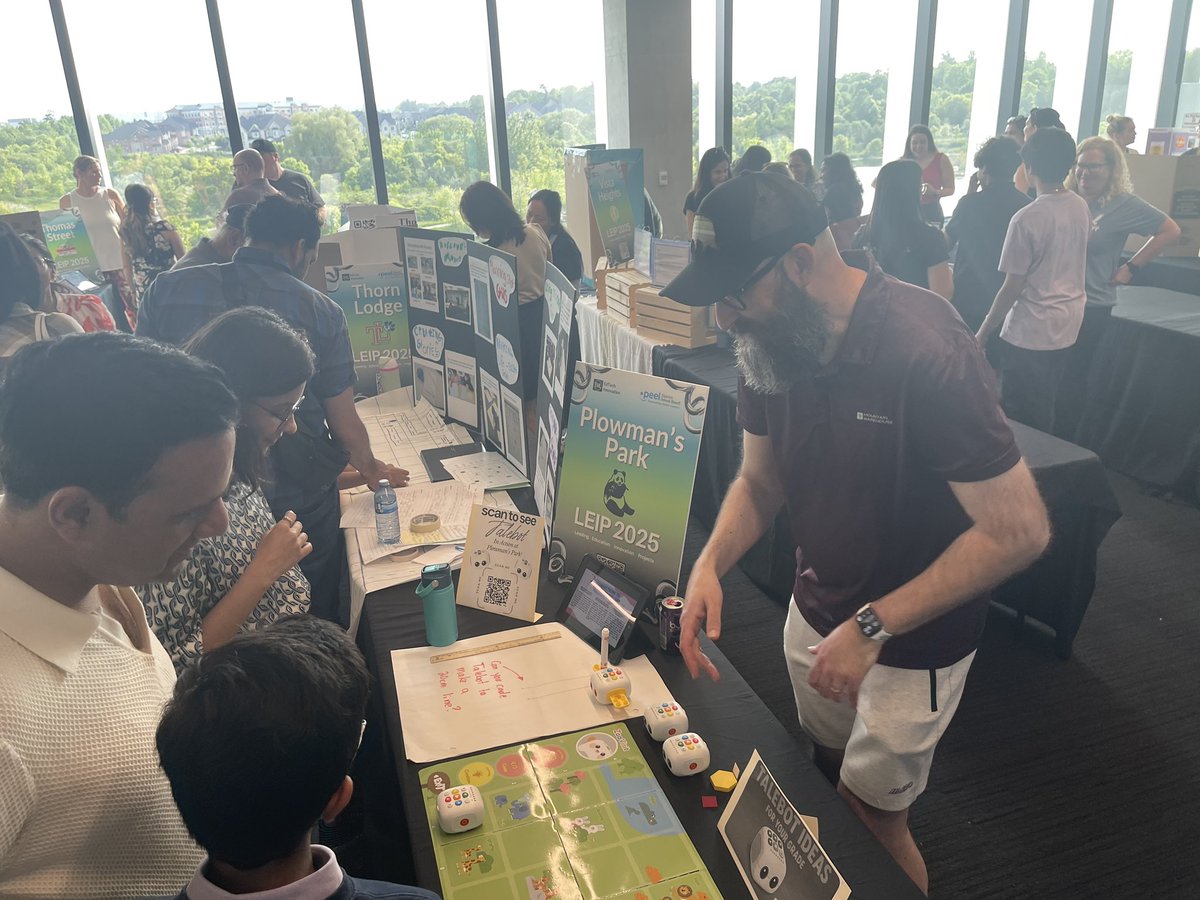 Mikaela Clark (@edtechclark) on Twitter photo What a day at the LEIP Symposium <a href="/CanonCanada/">Canon Canada</a>
From robotics to sustainability, students & educators across the board wowed us with their creativity and passion. The future is bright—and it’s already here. 🔬💡🎨 <a href="/peel21st/">Empowering Modern Learners @ PDSB</a>
#LEIP2025 #InnovationInEducation What a day at the LEIP Symposium <a href="/CanonCanada/">Canon Canada</a>
From robotics to sustainability, students & educators across the board wowed us with their creativity and passion. The future is bright—and it’s already here. 🔬💡🎨 <a href="/peel21st/">Empowering Modern Learners @ PDSB</a>
#LEIP2025 #InnovationInEducation