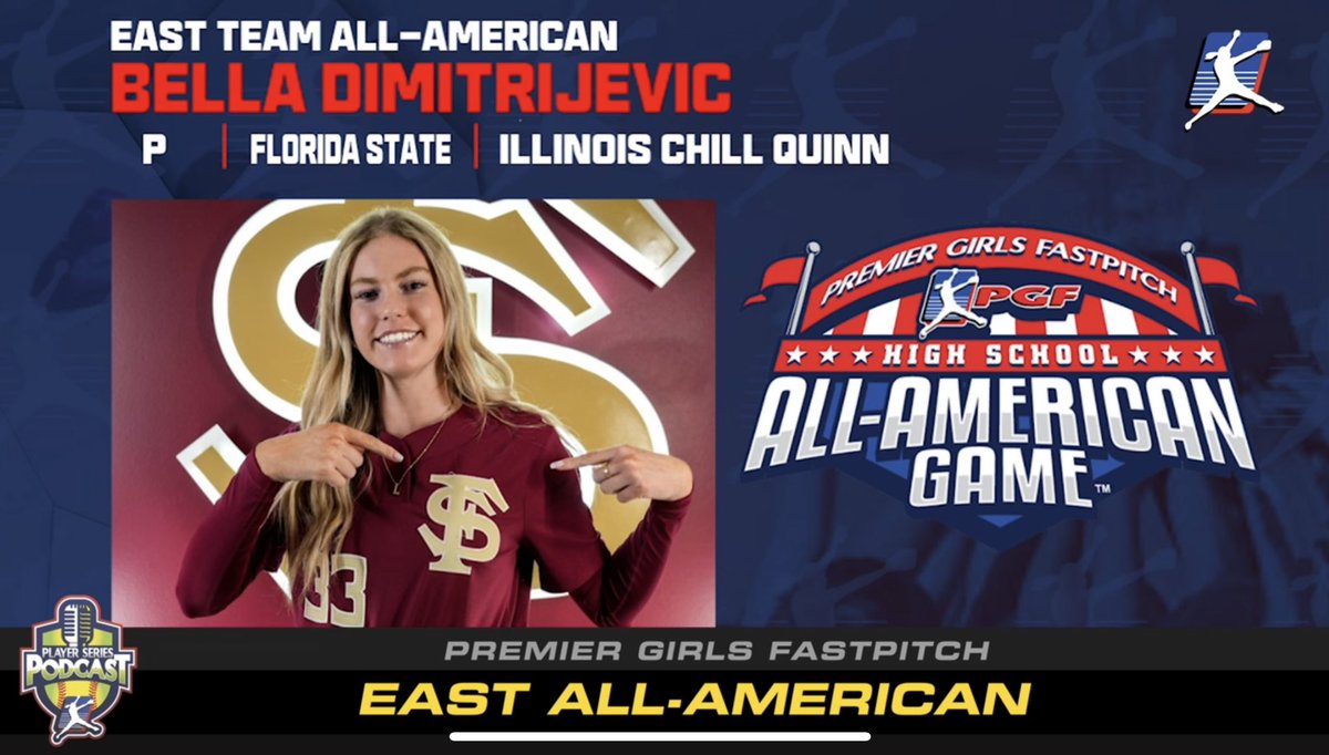 Bella Dimitrijevic (@belladimi3jevic) on Twitter photo Thank you <a href="/PGFnetwork/">PGF</a>!!! So excited to play with my teammate <a href="/KateRenschen/">Kate Renschen</a> and my future teammates
<a href="/Dspinogatti2025/">Danika Spinogatti</a> <a href="/hayleygriggs/">hayley griggs</a>
<a href="/marin_heller/">Marin Heller</a> <a href="/anna_hinde/">Anna Hinde</a>!
<a href="/ILChillGold/">Chill Gold Softball</a> <a href="/jonathanhon_hon/">Chicago Pitching Lab</a>
<a href="/FootDoctor_Esia/">Esia Rivera</a> <a href="/Coach_Alameda/">Lonni Alameda</a> <a href="/TCam_FSUSB/">Troy Cameron</a> <a href="/FSU_CoachWilson/">Travis Wilson</a>
<a href="/FSU_Softball/">Florida State Softball 🥎</a> Thank you <a href="/PGFnetwork/">PGF</a>!!! So excited to play with my teammate <a href="/KateRenschen/">Kate Renschen</a> and my future teammates
<a href="/Dspinogatti2025/">Danika Spinogatti</a> <a href="/hayleygriggs/">hayley griggs</a>
<a href="/marin_heller/">Marin Heller</a> <a href="/anna_hinde/">Anna Hinde</a>!
<a href="/ILChillGold/">Chill Gold Softball</a> <a href="/jonathanhon_hon/">Chicago Pitching Lab</a>
<a href="/FootDoctor_Esia/">Esia Rivera</a> <a href="/Coach_Alameda/">Lonni Alameda</a> <a href="/TCam_FSUSB/">Troy Cameron</a> <a href="/FSU_CoachWilson/">Travis Wilson</a>
<a href="/FSU_Softball/">Florida State Softball 🥎</a>