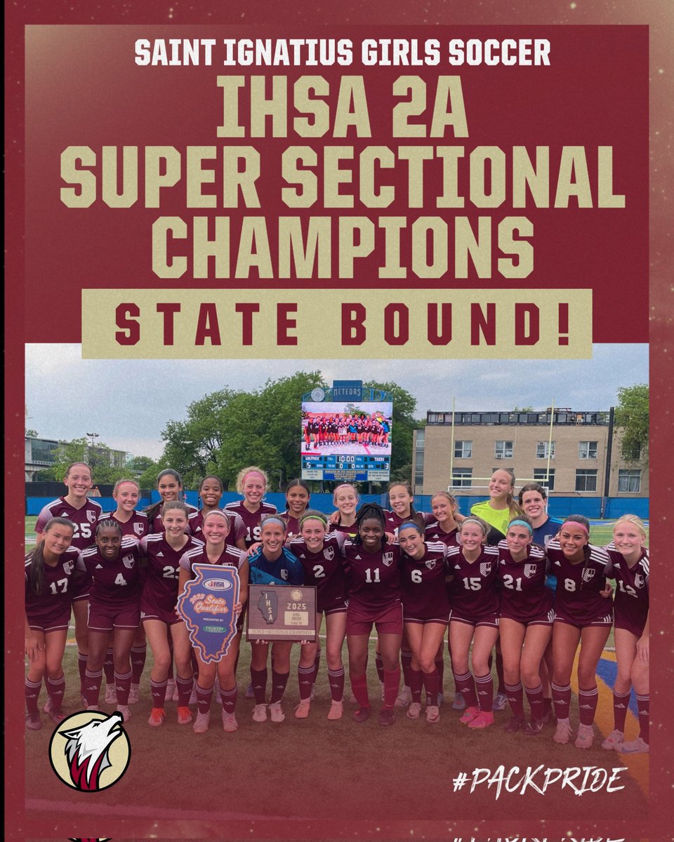 🏆 Girls Soccer is headed to State!

The Wolfpack win the 2A Super Sectional over Crystal Lake Central 5-3 at De La Salle.  They will play Nazareth in the 2A IHSA Semifinal on Friday at 12:30 PM at North Central College. #PackPride🐺