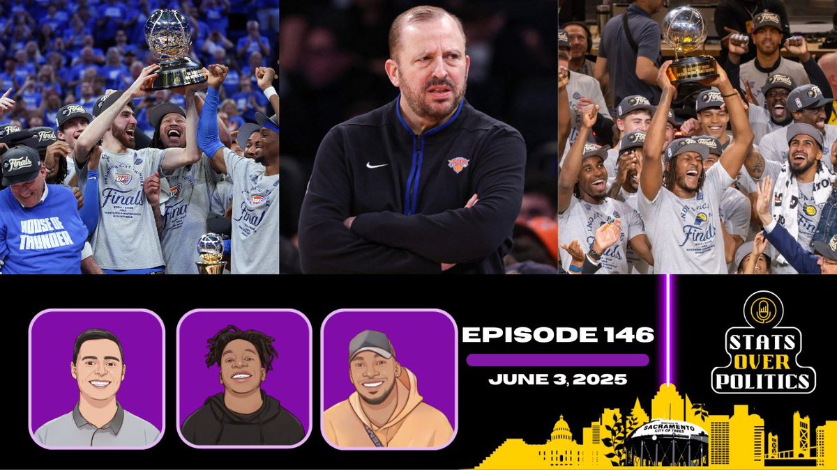 Episode 146 of #Statsoverpolitics is now live !
#nfl #NBAFinals #ThunderUp #YesCers #nbax #NBATwitter #FTTB #FlyEaglesFly 
youtube.com/live/aEJQRym-H…