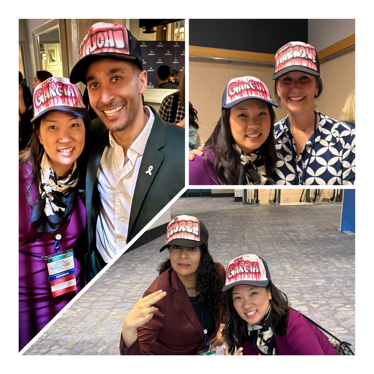 Christine Garcia, MD, MPH (@christinemphmd) on Twitter photo 3 of 5 <a href="/OncLive/">OncLive.com</a> #LungCancer Fellows’ Forum faculty w/ our awesome hats! Don’t worry <a href="/PatelOncology/">Sandip Patel MD FASCO</a>- I have one for you too! <a href="/benlevylungdoc/">Benjamin Levy</a>
<a href="/NarjustFlorezMD/">Narjust Florez, MD, FASCO</a>
<a href="/lungoncdoc/">Eric K. Singhi, MD</a>
<a href="/kamarroneMD/">Kristen A. Marrone, MD</a> #ASCO25 3 of 5 <a href="/OncLive/">OncLive.com</a> #LungCancer Fellows’ Forum faculty w/ our awesome hats! Don’t worry <a href="/PatelOncology/">Sandip Patel MD FASCO</a>- I have one for you too! <a href="/benlevylungdoc/">Benjamin Levy</a>
<a href="/NarjustFlorezMD/">Narjust Florez, MD, FASCO</a>
<a href="/lungoncdoc/">Eric K. Singhi, MD</a>
<a href="/kamarroneMD/">Kristen A. Marrone, MD</a> #ASCO25