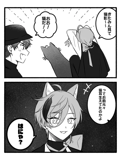 ⚠︎猫耳

🍔・🫖「「え?????」」 
