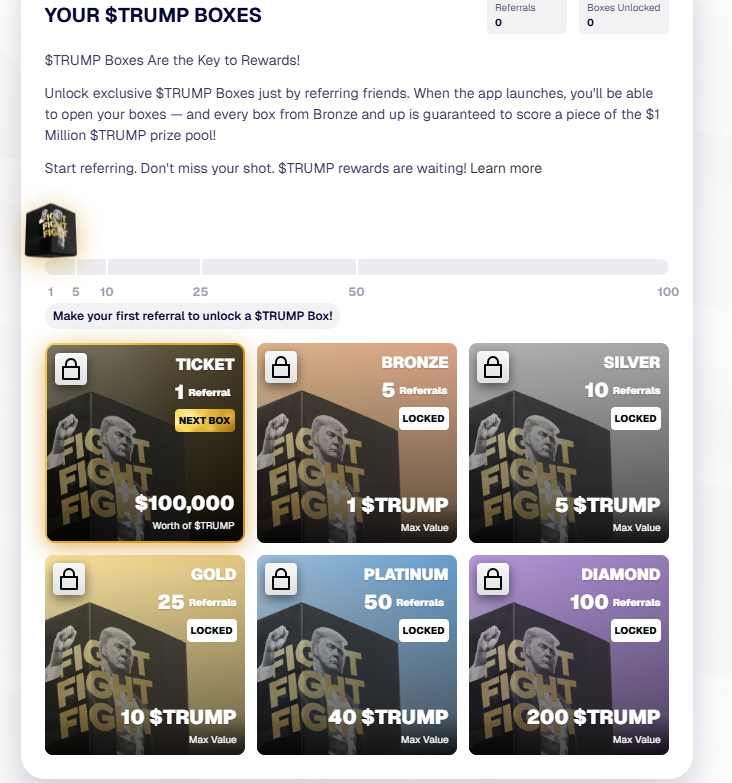 trumpwallet.com/?ref=KRLZNAh3C…

$Trump Wallet 注册~