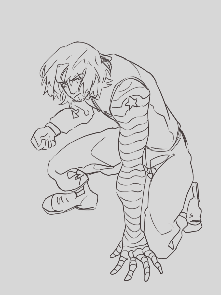 super old bucky doodles from 4 years ago...