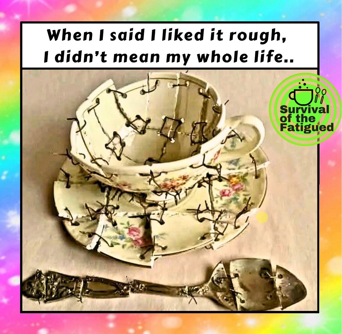 FatigueTheory's tweet photo. @JoannaWo4 There are videos ive made on my Youtube channel on coping with #mecfs #cfslife , but there’s so much to it that i may never even get to.. 
👉All i can really do is offer over-the-internet-HUGS 💙 (and a meme offering of understanding) https://t.co/TK5rdFY6G1