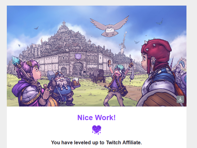 brokinesis's tweet photo. #Chat!! We have made it!!

#excited #greatnews #twitchaffiliate #twitch #twitchstreamer https://t.co/9K31SGiQti
