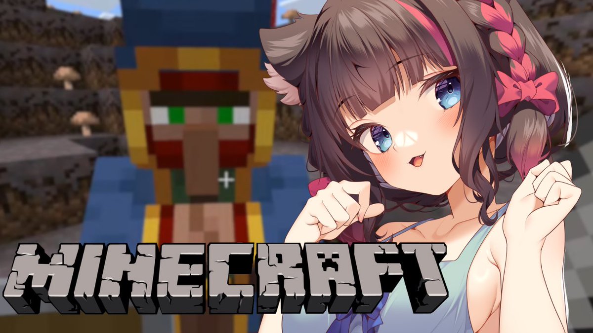 【配信告知】
⏰このあと
6/4(水) 12:00から

／
ついに洞窟探検…！？
#マイクラ ⛏️
＼

前回鉄装備そろえたので
ついに探検に行く…かも！？

…別にびびってなんかないけどね😕😕!!

♥待機所♥
youtube.com/live/Lo9yy7N56…

#Vtuber