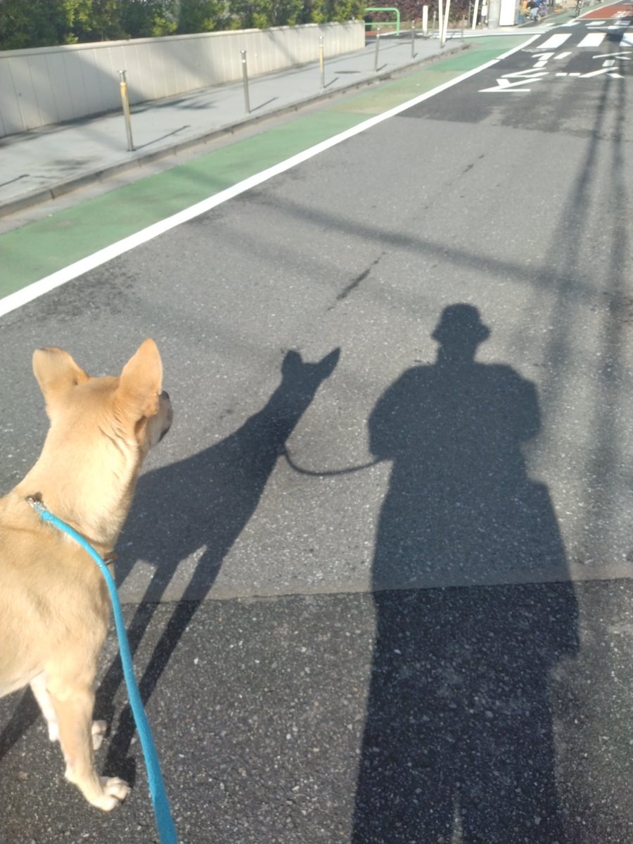 朝６時「暑」
久しぶりに「汗」