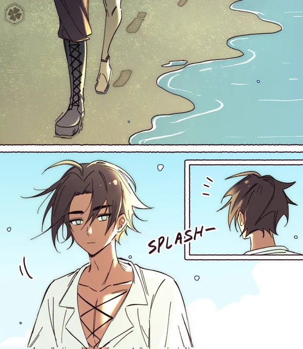 I had so much fun doing hyuluka week ( ꜆ .   ̫ . ꜀ ) ~Read from right.

Day 3: Gender swap &amp; Mermaid AU

#HyuLukaweek #ALNST #hyuluka #lukahyuna #alienstage #에이스테 