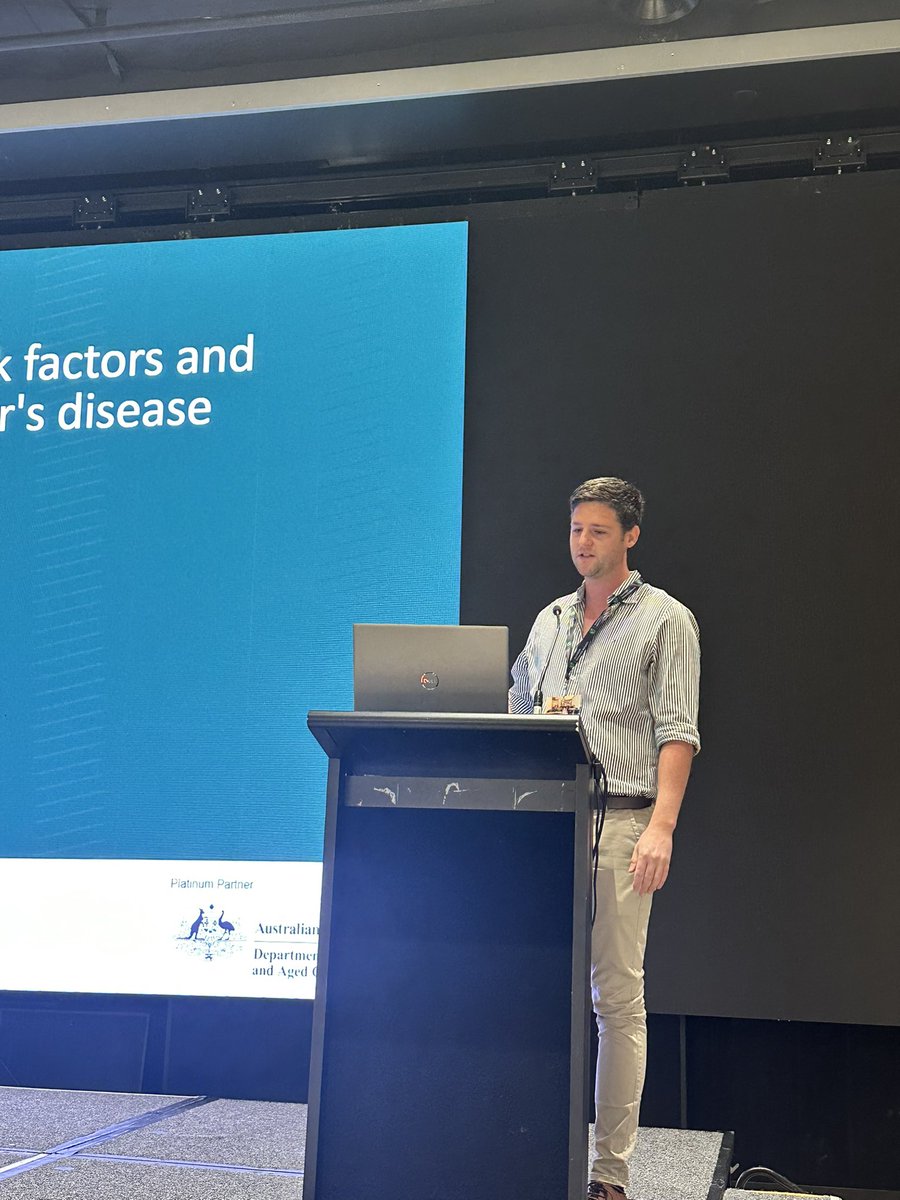 SIESTA Research Program (@siestasynergy) on Twitter photo Well done to ⭐️ SIESTAR ⭐️ <a href="/ShaunEslick/">Shaun Eslick</a> on his very interesting presentation at #ADRF2025 on blood based AD biomarkers and modifiable risk factors in different dietary patterns! 🩸 🌱
Shaun’s research shows that some plant based diets are linked to a lower AD risk! Well done to ⭐️ SIESTAR ⭐️ <a href="/ShaunEslick/">Shaun Eslick</a> on his very interesting presentation at #ADRF2025 on blood based AD biomarkers and modifiable risk factors in different dietary patterns! 🩸 🌱
Shaun’s research shows that some plant based diets are linked to a lower AD risk!