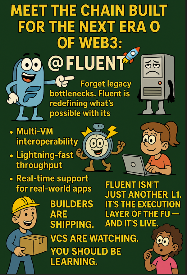 Paulpottackal1's tweet photo. The future of execution is here , it’s called @Fluent 
    X    Blended execution layer
    X    Multi-VM support
    X    Real-world performance

Not just another L1. This is nextgen blockchain infra!

#FluentNetwork #Web3 #ExecutionLayer https://t.co/122nUE6W3U