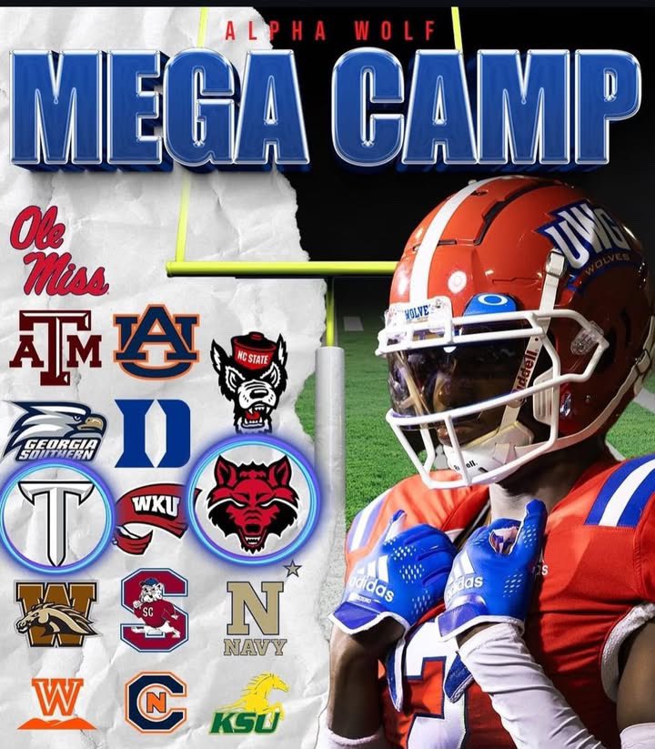 George “GM3” Murray III (@georgemurray_33) on Twitter photo Excited to compete at the upcoming #AlphaDogMegaCamp on Thursday!! <a href="/UWGFootball/">West Georgia Football</a> <a href="/KoachTaylor/">Coach Joel Taylor 🏈</a> <a href="/recruitthechee/">Apalachee HS Football Recruits</a> <a href="/kevinsaunders55/">Kevin Saunders</a> <a href="/bkwilkDBU/">Bk wilkinson</a> Excited to compete at the upcoming #AlphaDogMegaCamp on Thursday!! <a href="/UWGFootball/">West Georgia Football</a> <a href="/KoachTaylor/">Coach Joel Taylor 🏈</a> <a href="/recruitthechee/">Apalachee HS Football Recruits</a> <a href="/kevinsaunders55/">Kevin Saunders</a> <a href="/bkwilkDBU/">Bk wilkinson</a>