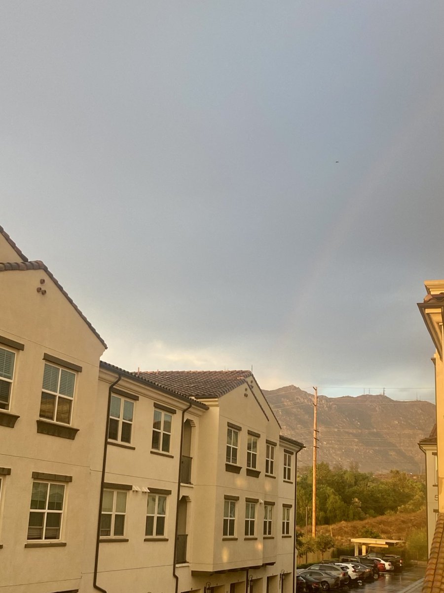 PensivePoet97's tweet photo. Tonightโs sunset along with a not as but still visible rainbow๐๐ Godโs covenant still stands. #promisenotpride
โโI shall set My rainbow in the cloud, and it shall be for the sign of the covenant between Me and the earth.โ
-Genesis 9:13 https://t.co/dZX4pFfZ2m