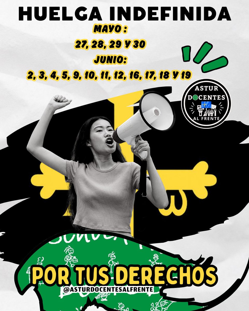 Sindicatu AIT Asturies (@cntaitasturias) on Twitter photo ¡Basta de promesas vacías! Las docentes de Asturias exigen lo que merecen: respeto y condiciones dignas. ¡Apoyamos la #huelgadocenteasturiana con todas nuestras fuerzas! <a href="/AdrianBarbon/">🌹 Adrián Barbón 💙💛</a> <a href="/Pilar_Alegria/">Pilar Alegría</a> <a href="/sanchezcastejon/">Pedro Sánchez</a> @psoe @fsa_psoe <a href="/iuasturias/">IU Asturias 🇵🇸</a> ¡Basta de promesas vacías! Las docentes de Asturias exigen lo que merecen: respeto y condiciones dignas. ¡Apoyamos la #huelgadocenteasturiana con todas nuestras fuerzas! <a href="/AdrianBarbon/">🌹 Adrián Barbón 💙💛</a> <a href="/Pilar_Alegria/">Pilar Alegría</a> <a href="/sanchezcastejon/">Pedro Sánchez</a> @psoe @fsa_psoe <a href="/iuasturias/">IU Asturias 🇵🇸</a>
