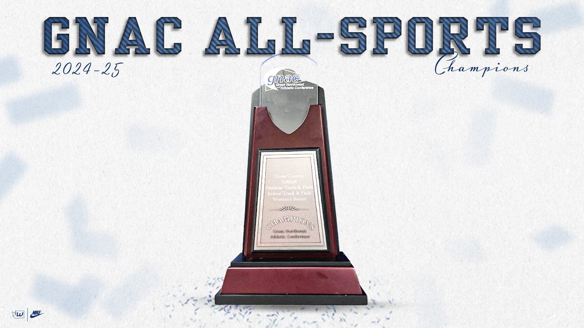 Adding another GNAC All-Sports Trophy to the collection! Make it four in a row and 16 all-time since joining the GNAC in 2001! Go Viks!