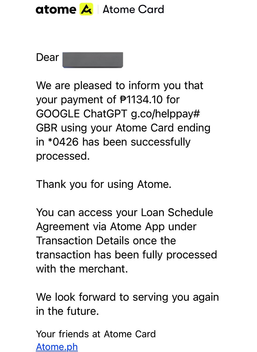 Pinatbuhter's tweet photo. @BangkoSentral 
Kindly help us po,  @atome_ph has lots of Fraudulent Transactions. They cannot be contacted. A lot of people have problems with them. I already 2 disputes form and it has been weeks, wala sagot from Atome.  Pano po kami makakapagcomplain po? https://t.co/tk4KTTlC0P