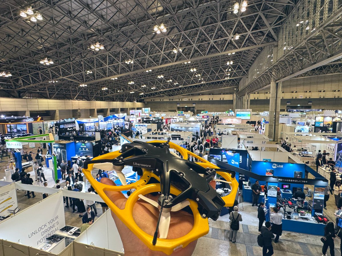 LiberawareAI's tweet image. Japan Drone展、いざ出陣じゃ〜！
今日から3日間おります！

#liberaware #ibis