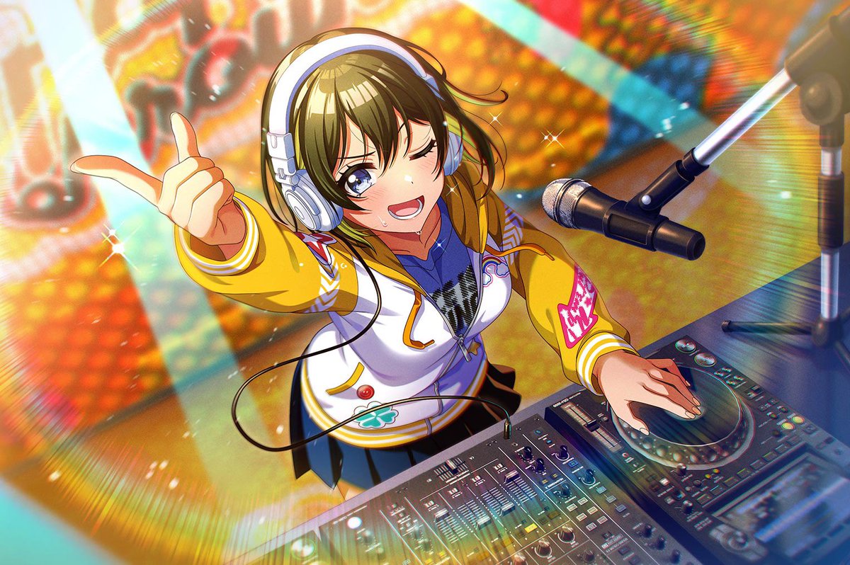 d4dj_updates's tweet image. Happy Around [The POKER] Event SPs
Rei is available through the event!