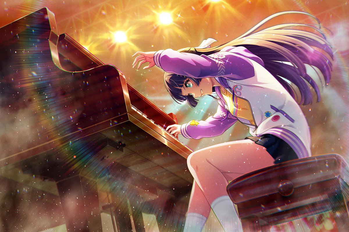 d4dj_updates's tweet image. Happy Around [The POKER] Event SPs
Rei is available through the event!