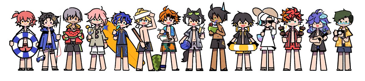 kakusugar's tweet photo. 🎉#ホロスタ6周年 #HolostArt https://t.co/SNQ0ersVRx